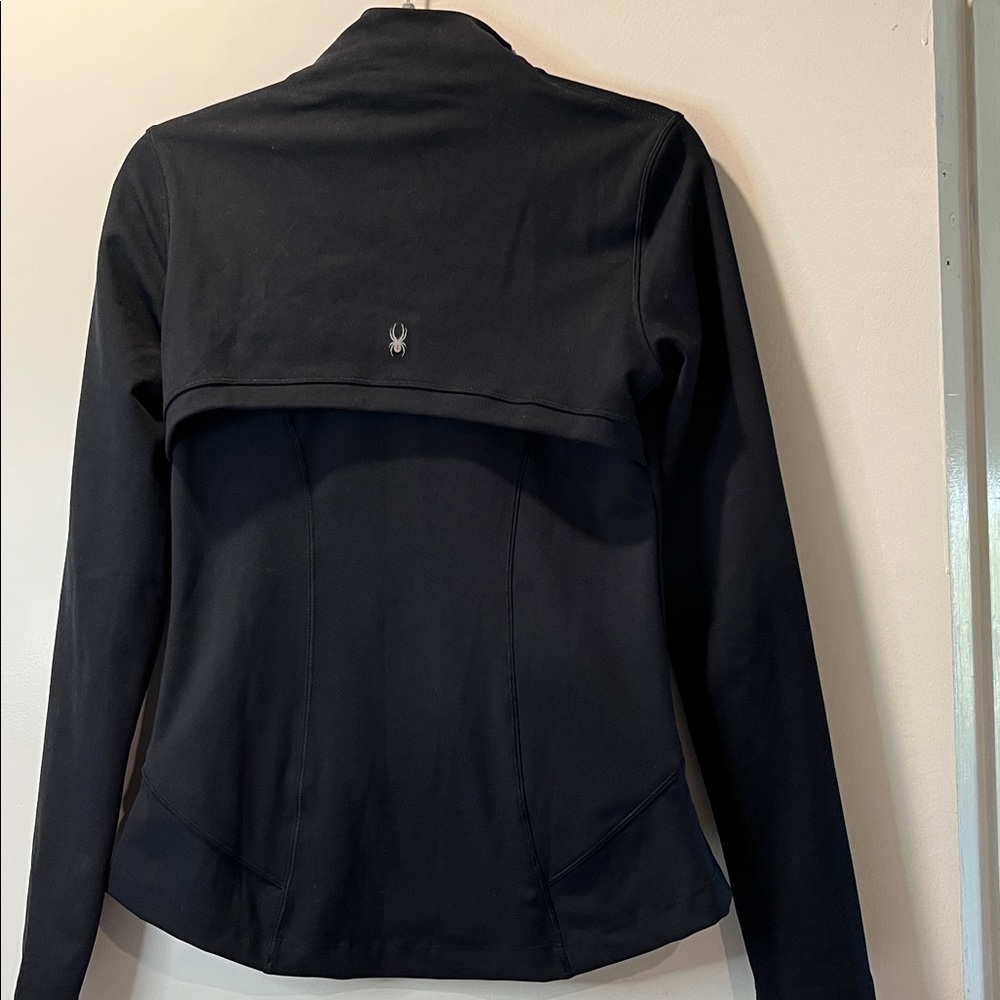 Spyder Black Full-Zip Jacket S - Picture 6 of 8